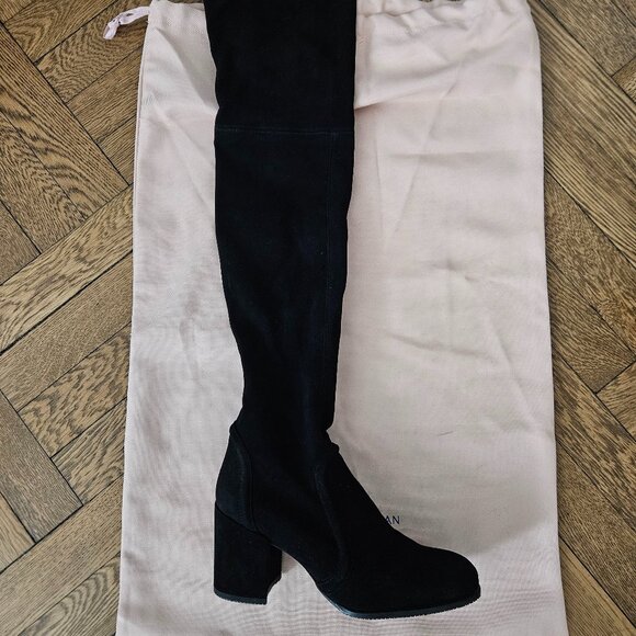 Stuart Weitzman | Daphne OTK Suede Boots size 6.5 | NEW IN BOX - Picture 6 of 15
